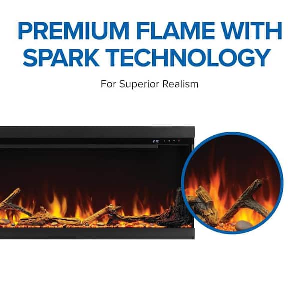 NAPOLEON Astound 62 in. FlexMount, Wall Mount Electric Fireplace