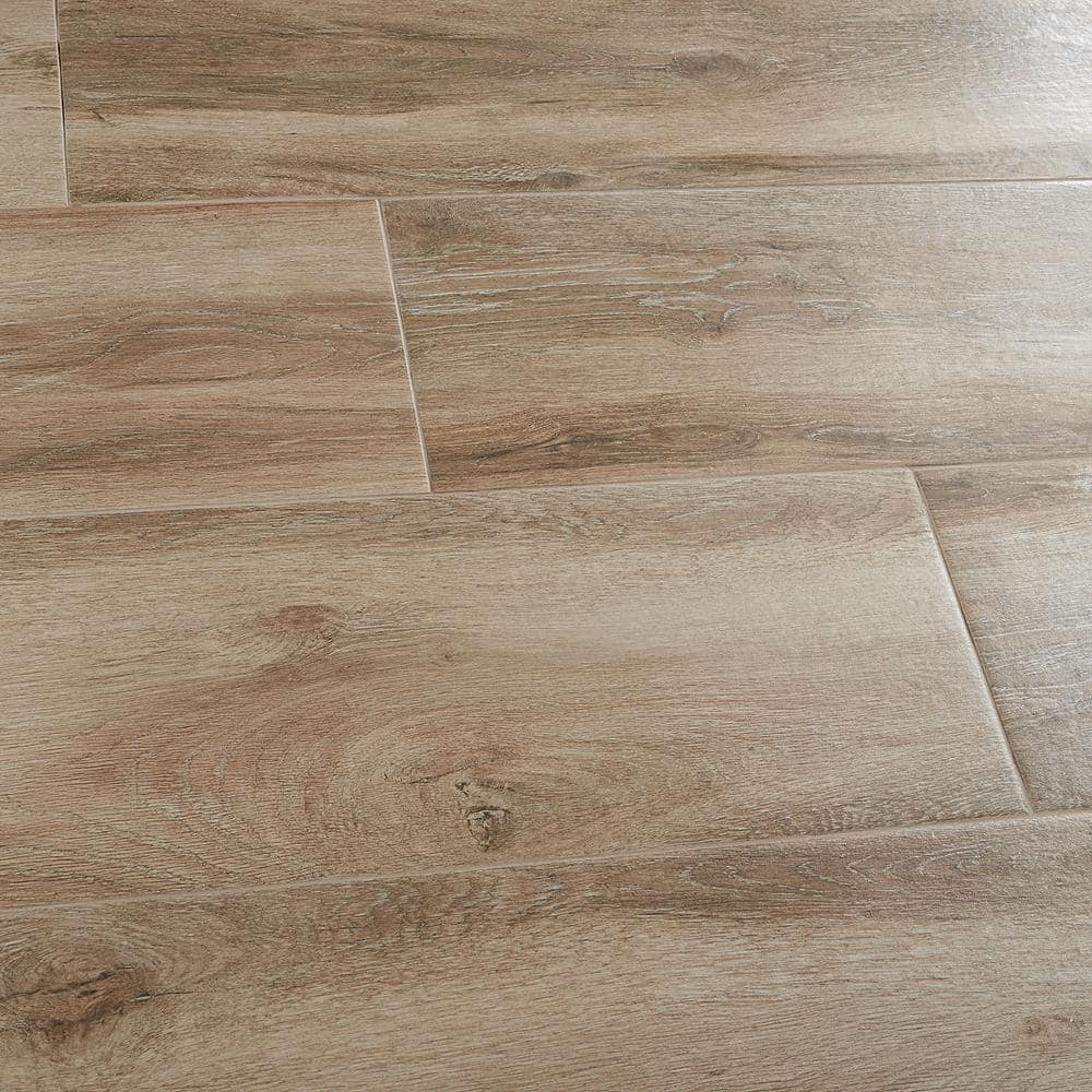 Blackthorn Matte Brown Large Format Porcelain Tile