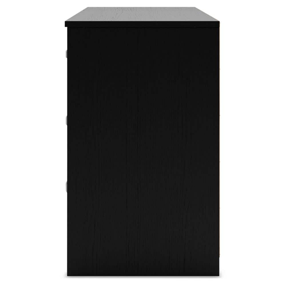 Finch Black 6 Drawer 59 in. Dresser - thumbnail 2