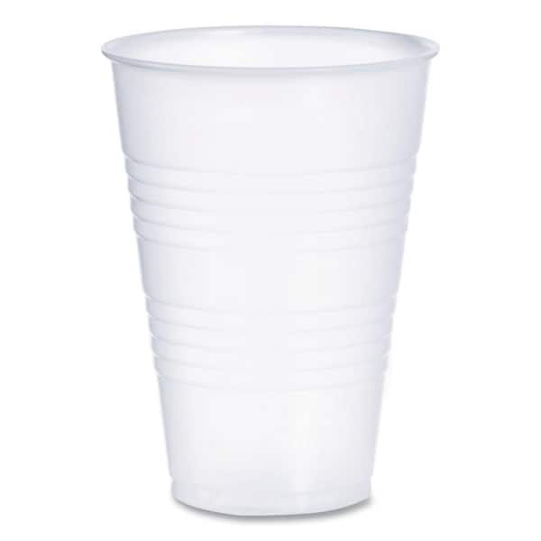 Conex Galaxy 14 oz. Disposable Plastic Cups, Cold Drinks, Polystyrene, 50/Sleeve, 20 Bags/Carton