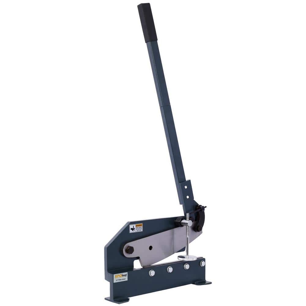 10 in. Sheet Metal Plate Shear, Solid Construction Mounting Type Metal Shea