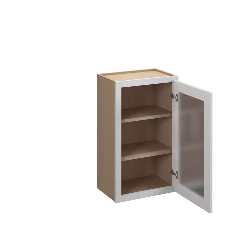 Brighton Raised 18 in. W x 36 in. H x 12 in. D in Painted White Plywood Ass
