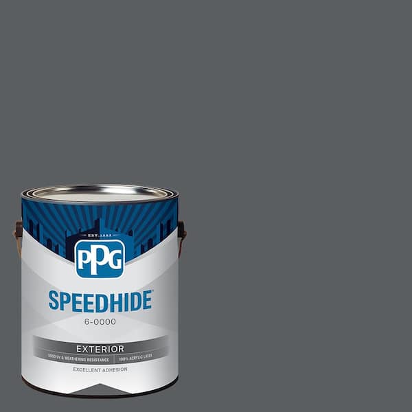 SPEEDHIDE 1 gal. PPG1011-6 Glazed Granite Satin Exterior Paint