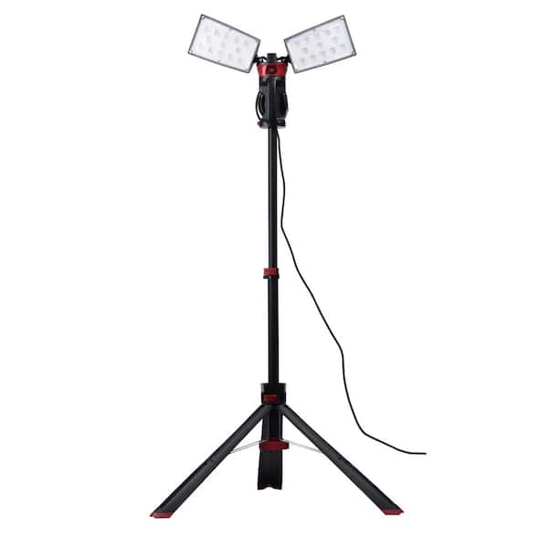 10000 Lumens Portable LED Corded Tripod Work Light
