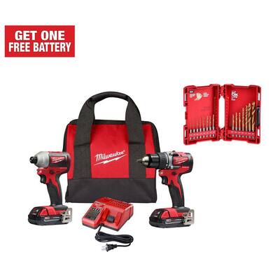 Milwaukee - Drill - Power Tool Combo Kits - Power Tools - The Home Depot