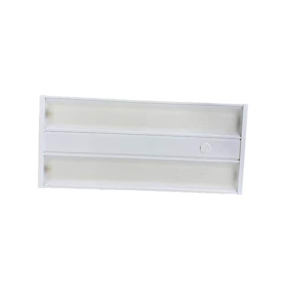 EarthTronics 1.3 ft. 92-Watt Equivalent Integrated LED Dimmable Premium Series White High Bay Light 13800 Lumens, 5000K