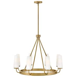 Selma 8-Light Gold Chandelier