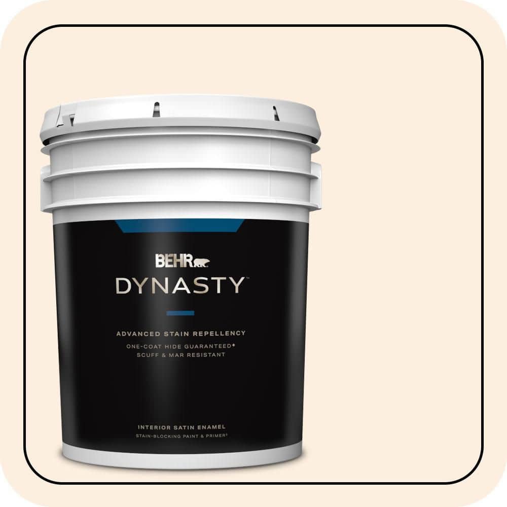5 gal. #BWC-14 Silk Lining Satin Enamel Interior Stain-Blocking Paint & Primer price history on PriceWatchPro