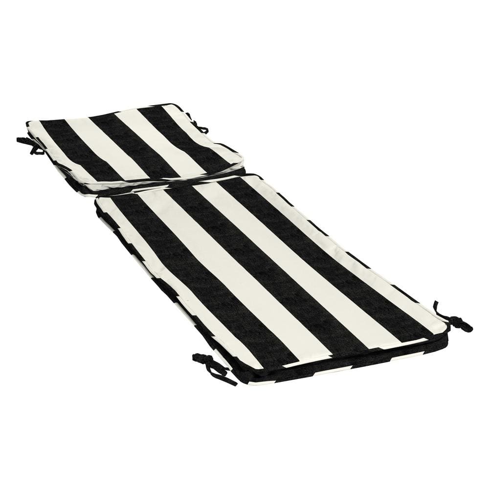 ARDEN SELECTIONS ProFoam 72 in. x 21 in. Outdoor Chaise Cushion Cover