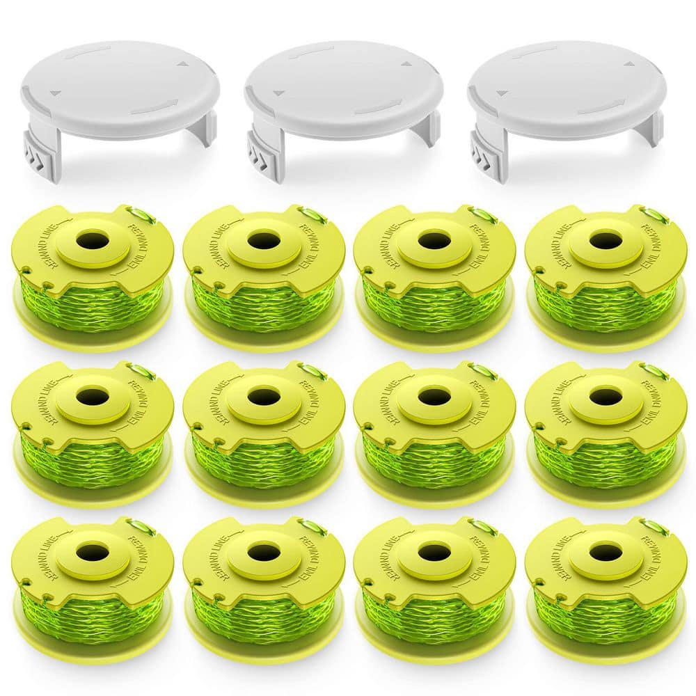 Trimmer String Replacement 0.080 Inch for Ryobi Cordless Trimmers 18V 24V 40V Compatible, 12 Spool Set price history on PriceWatchPro