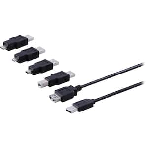 5-in-1 Universal USB Cable Kit with Adapters