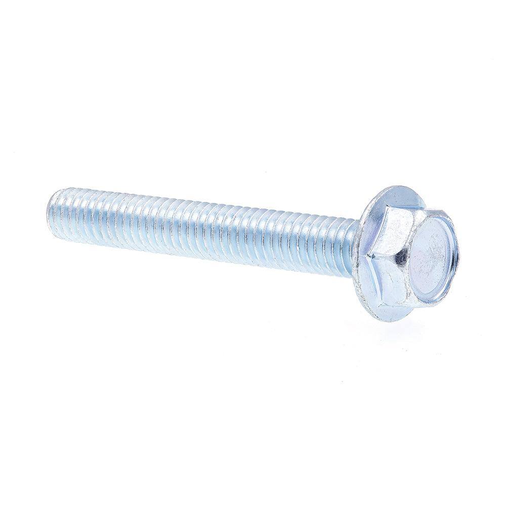 TheBoltBarn 5/16-18 Case Hardened Serrated Flange Lock Nuts – Zinc Clear, Coarse Thread (Sold In Quantity)