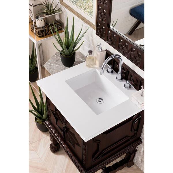 James Martin Vanities Balmoral 26.0 in. W x 23.5 in. D x 34 in. H