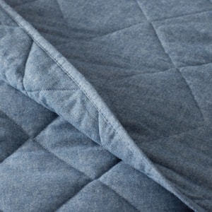 Legends Hotel Bromley Velvet Flannel (Yarn-Dyed) Cotton Coverlet