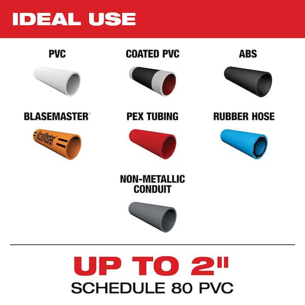 Milwaukee M12 12V Lithium-Ion Cordless PVC Pipe Shear (Tool-Only 