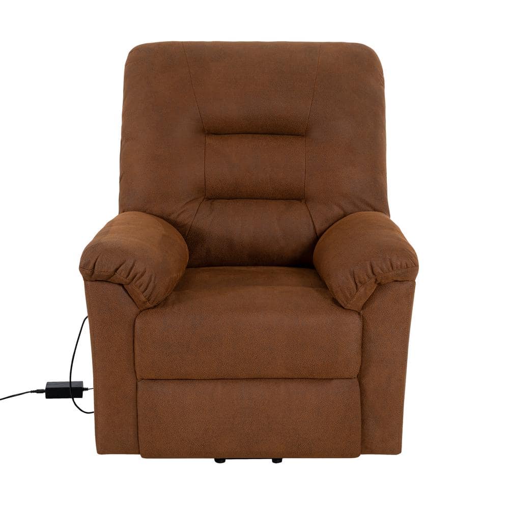 MAYKOOSH Chocolate, Electric Power Lift Recliner Chair Sofa, Remote