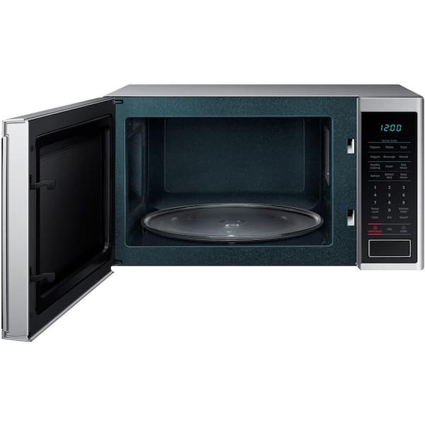 Vibrere nudler Shaded Samsung 1.4 cu. ft. Countertop Microwave with Sensor Cook in Stainless  Steel MS14K6000AS - The Home Depot