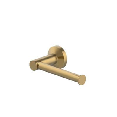 Dorind Single Post Toilet Paper Holder in Matte Gold