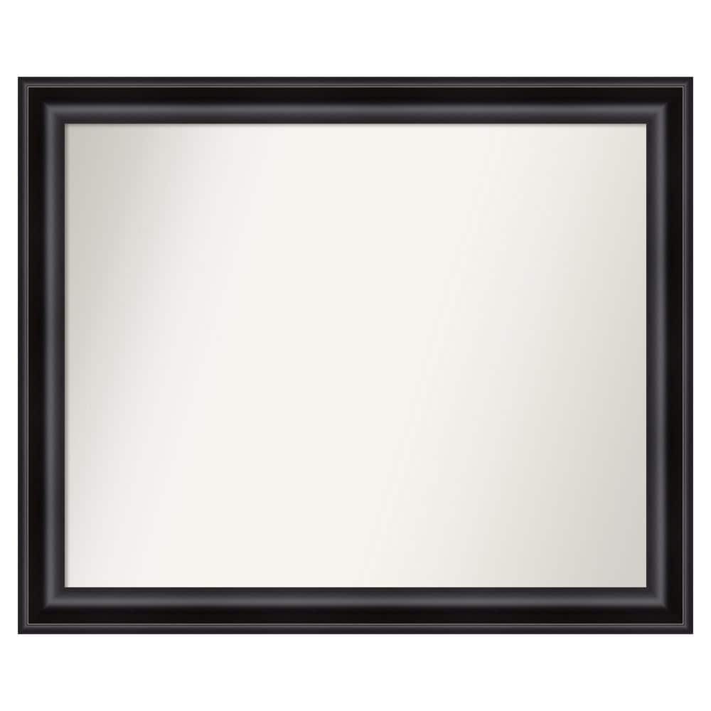 Grand Black 45.75 in. W x 37.75 in. H Custom Non-Beveled Recycled Polystyrene Framed Bathroom Vanity Wall Mirror price history on PriceWatchPro