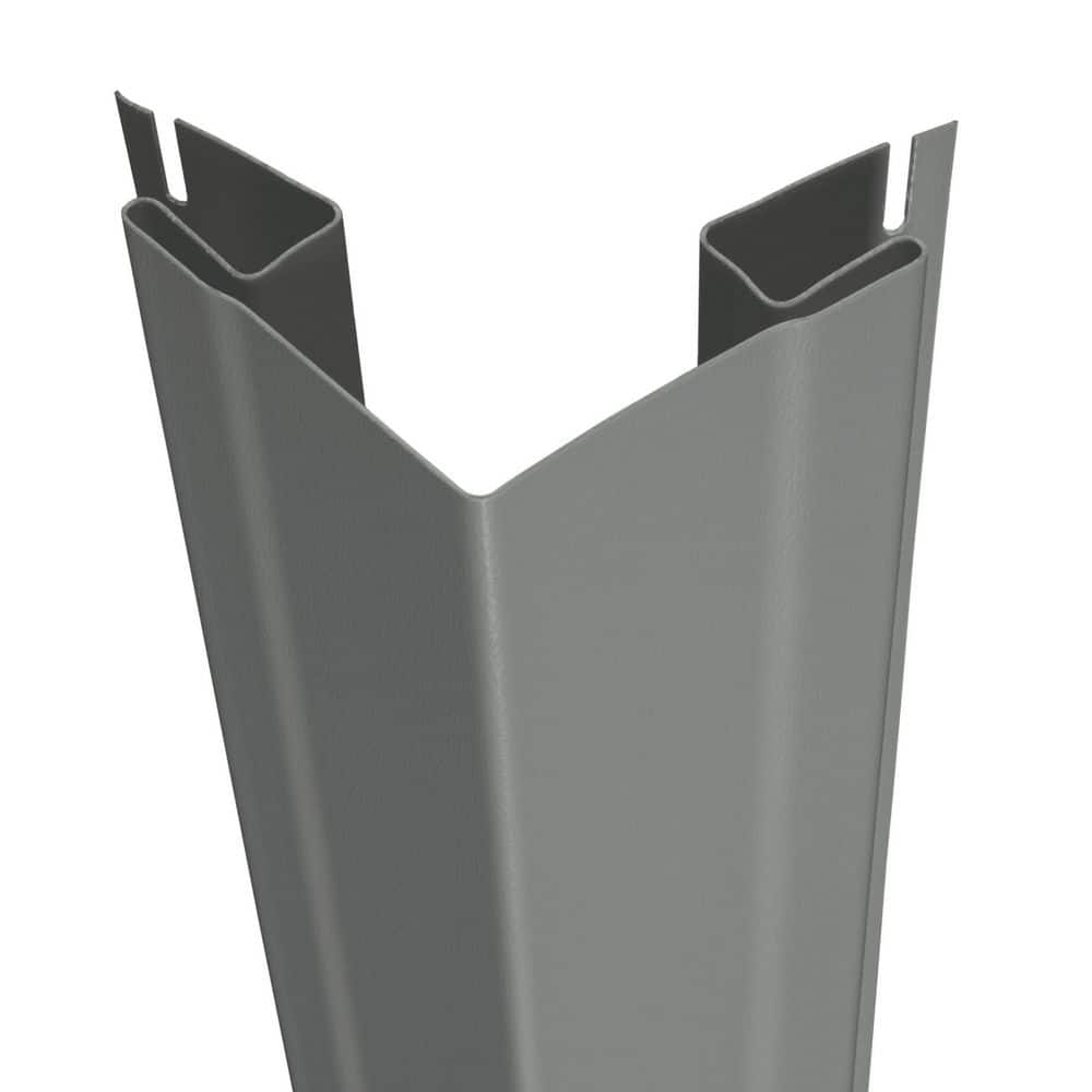 CertainTeed 3/4 in. x 4.5 in. x 10 ft. Charcoal Gray Outside