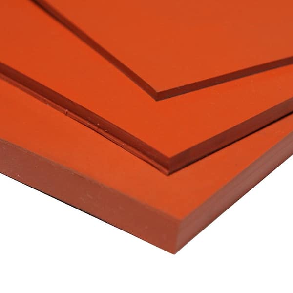 Silicone - Commercial Grade Red/Orange - 50A