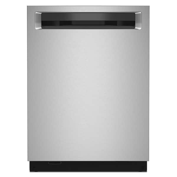 KitchenAid 24 in. PrintShield Stainless Steel Top Control Built-In Tall Tub Dishwasher with Stainless Steel Tub, 44 dBA