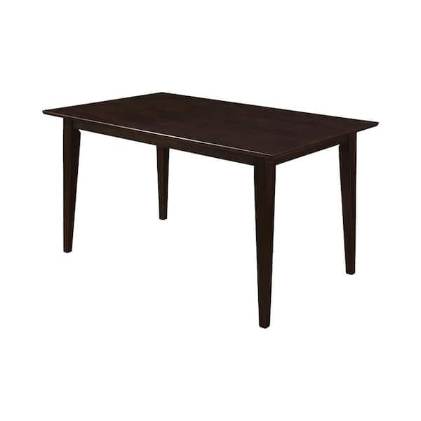 International Concepts Espresso Solid Wood Dining Table K581