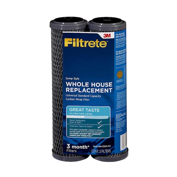 Filtrete Standard Capacity Whole House Pre-Filtration Sump System Drop-In Refill