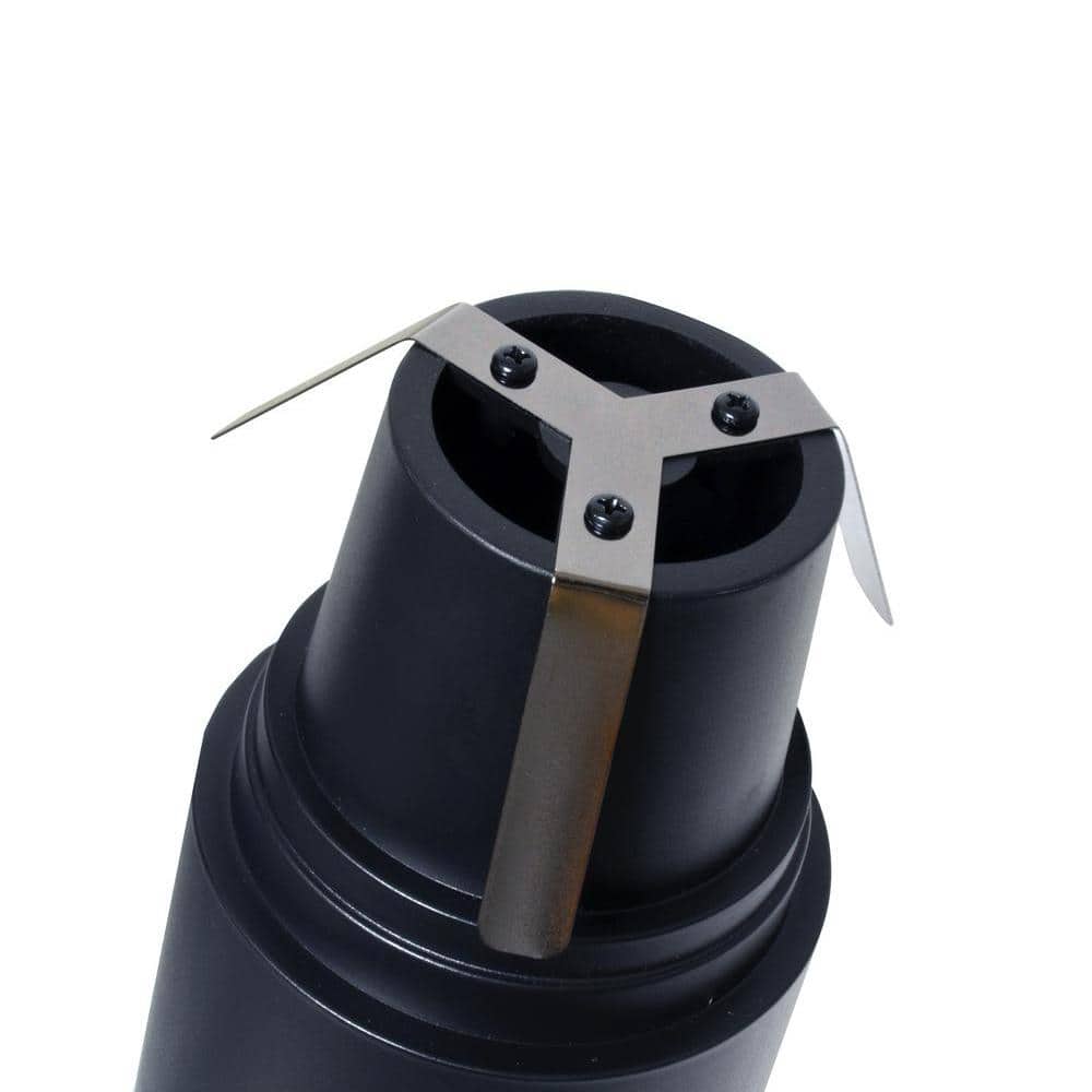Black and Silver Portable Propane Golf Cart Heater
