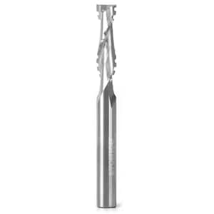 Yonico 36269-SC 3/8-Inch Dia 3 Flute Downcut Spiral Rougher End Mill CNC Router Bit 3/8-Inch Shank