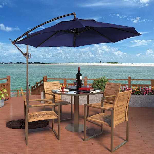 360 degree rotating patio umbrellas LAUSAINT HOME 10 Ft Umbrella Outdoor with 360-degree Rotation Al Lausaint Home Purple leaf has been dedicated to delivering high Wholesale Rectangular Patio Umbrella with
