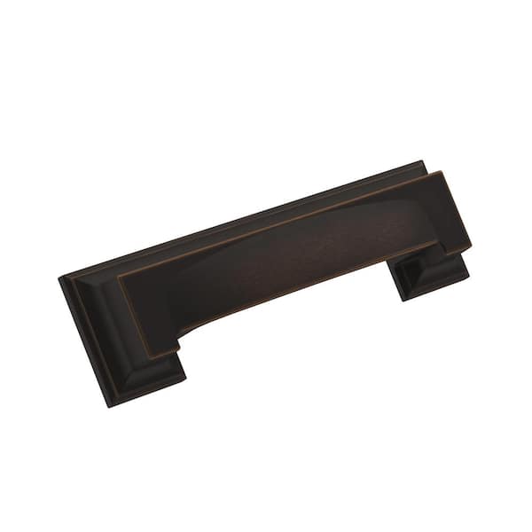 Amerock Appoint 3 in. and 3-3/4 in. (76 mm and 96 mm) Oil Rubbed Bronze Cabinet Drawer Pull