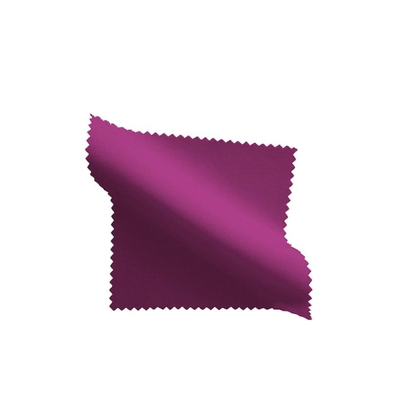 LA Linen Polyester Poplin Tablecloth 132-Inches Round, Magenta