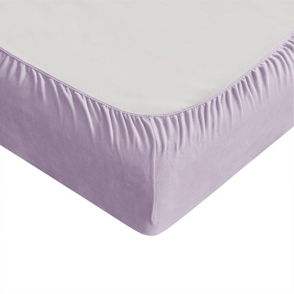 TRUE NORTH Micro Fleece 3-Piece Lavender Polyester Twin XL Sheet