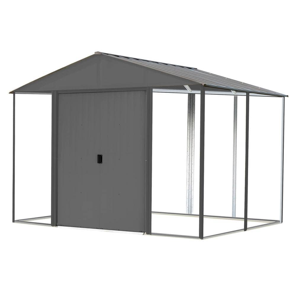 Have a question about Arrow 10 ft. x 8 ft. Ironwood Steel Hybrid Shed ...