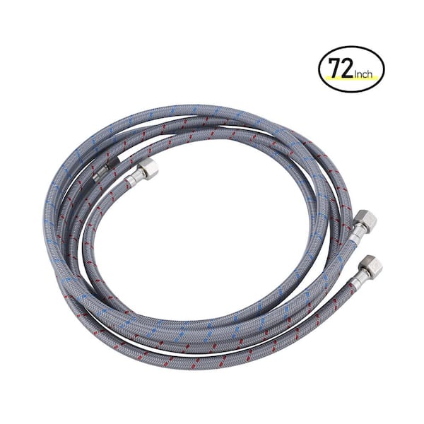 ARCORA 1/2 in. FIP x 72 in. Stainless Steels Faucet Supply Line