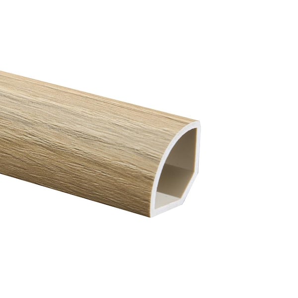 Malibu Wide Plank French Oak Belle Harbor 0.59 in. Thickness x 1.023 in. Width x 94.48 in. Length Quarter Round Molding