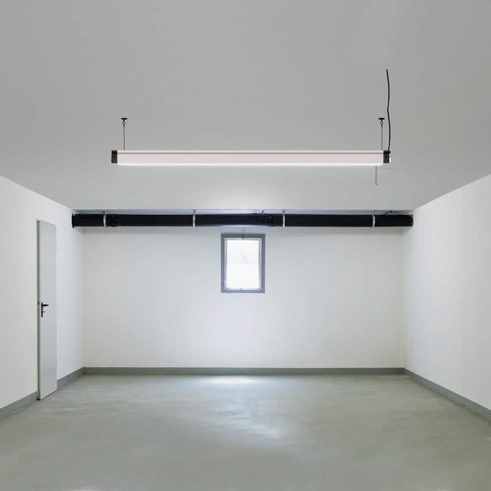 Feit 47-inch Black LED Hanging Shop Light Fixture