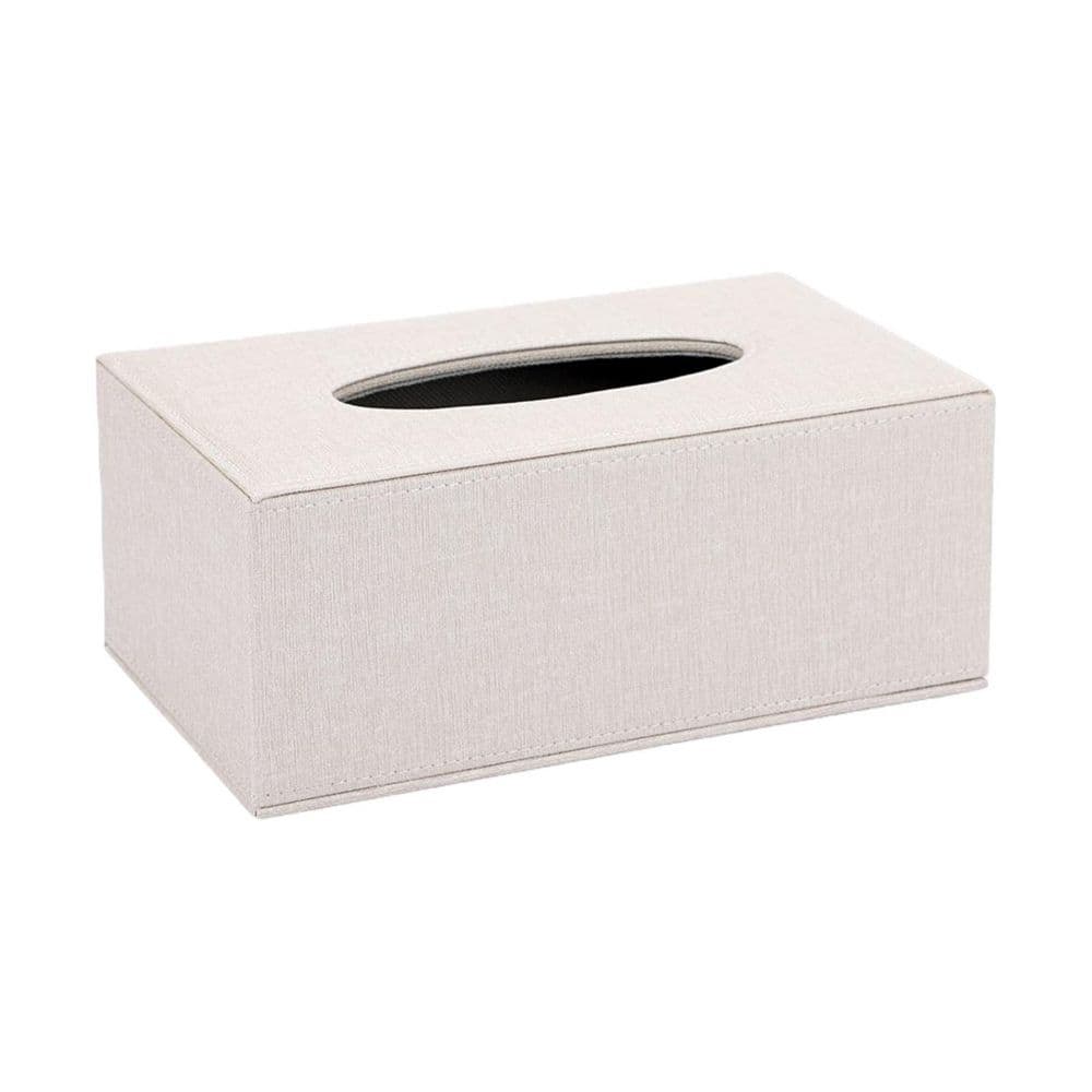 Wudkey Beige Tissue Box Cover Rectangle Linen Tissue Box Stylish Wudkey Beige Tissue Box Cover Rectangle Linen Tissue Box Stylish