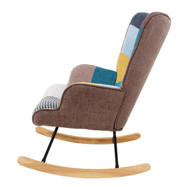 Patchwork best sale rocking chair