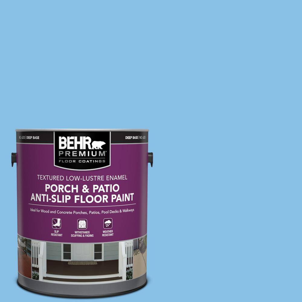 1 gal. #P510-3 Rhodes Textured Low-Lustre Enamel Interior/Exterior Porch an