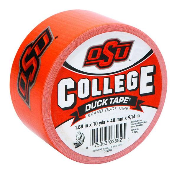 Duck College 1-7/8 in. x 10 yds. Oklahoma State University Duct Tape