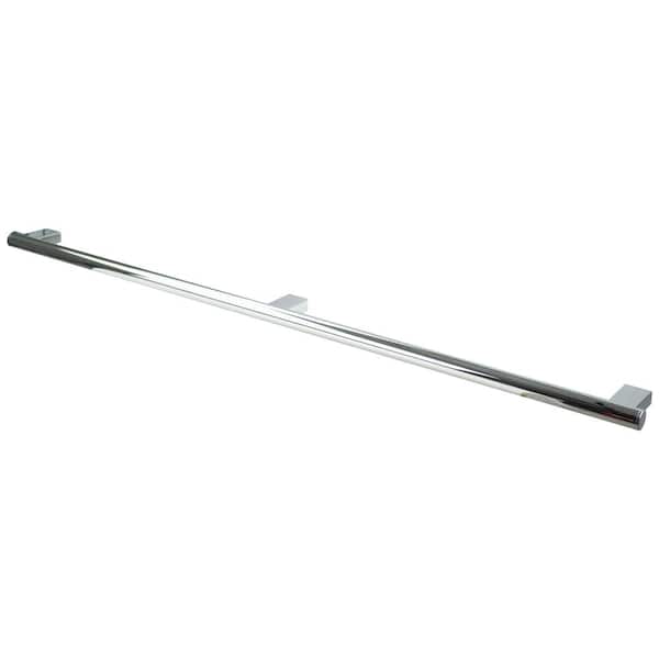 Transolid Maddox 32 in. x 1 in. Concealed Screw Grab Bar in Polished Chrome