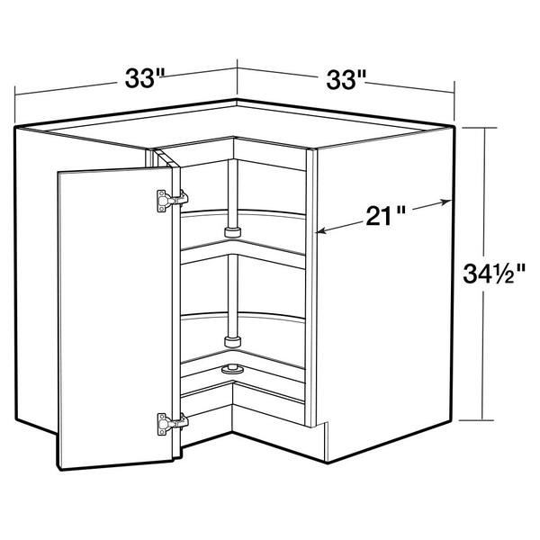 Lazy Susan Corner Cabinet Sizes | Cabinets Matttroy