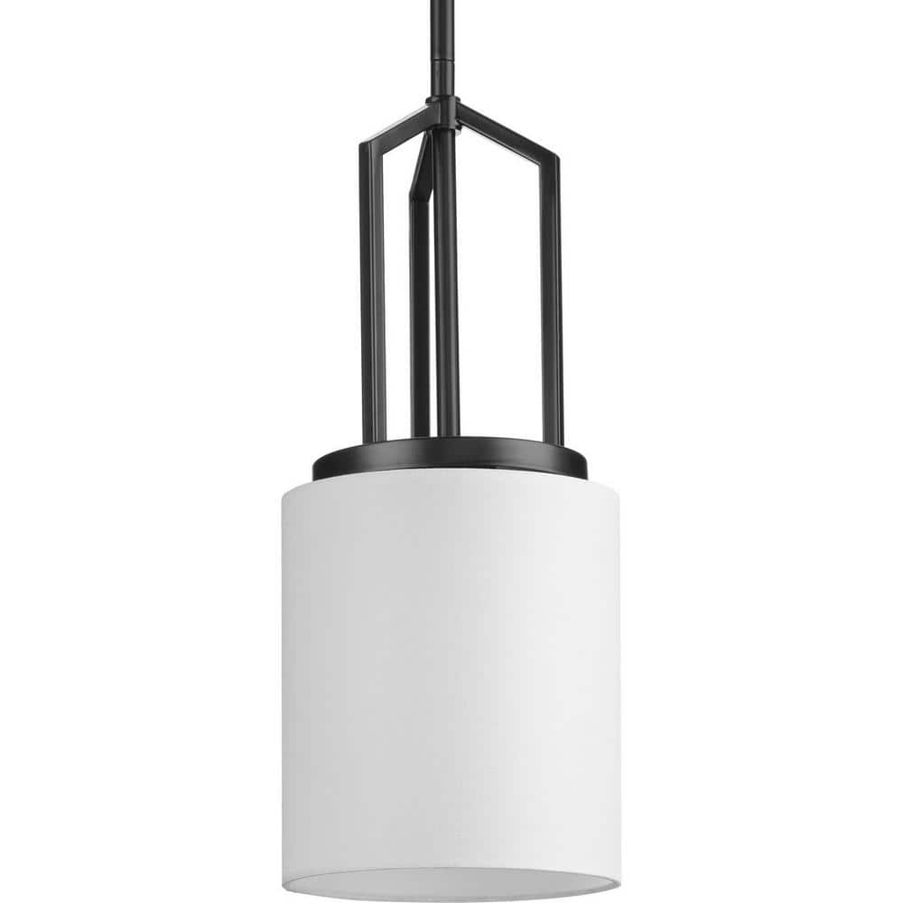 Progress Lighting Goodwin 7 in. 1 Light Matte Black Modern Farmhouse