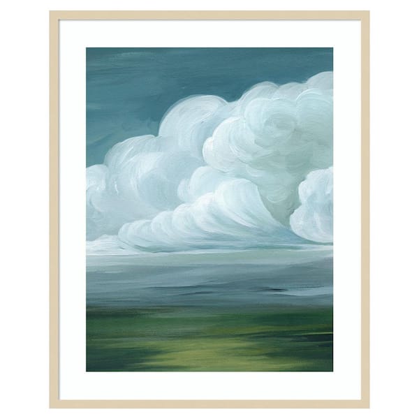 Amanti Art Coming Rainstorm II by Grace Popp 1 Piece Framed Giclee Nature Art Print 41 in. x 33 in.