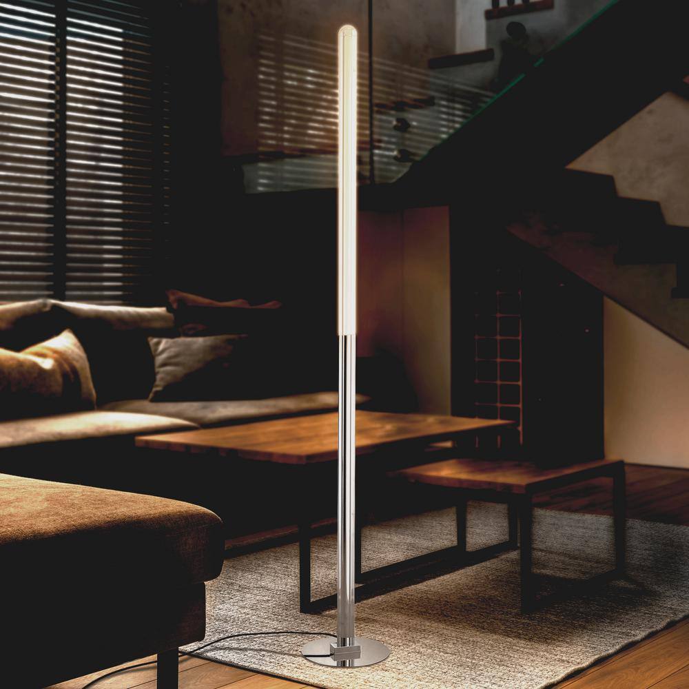 Arc Touch 68" Black Polished Steel LED Floor Lamp