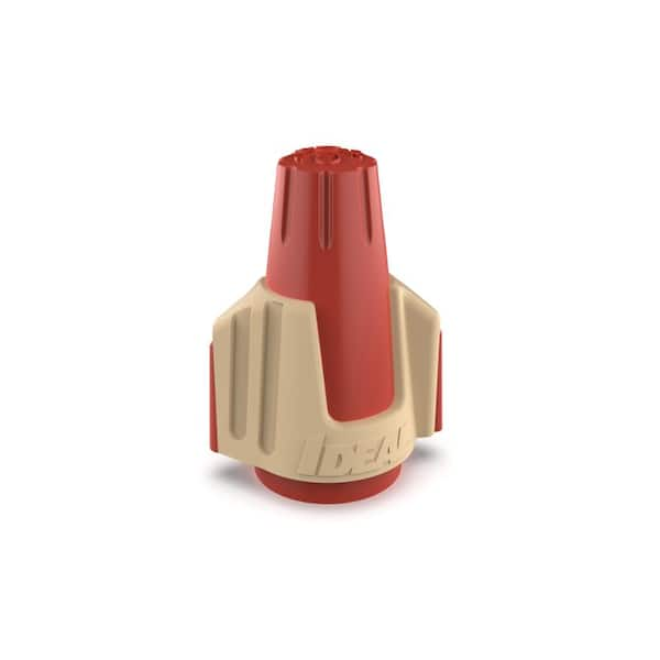 Twister PRO Red/Tan Wire Connector, Jar of 250