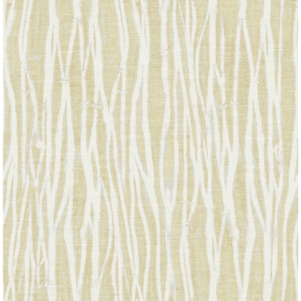 SCOTT LIVING Nazar Yellow Stripe Strippable Non Woven Wallpaper 2975-26249  - The Home Depot