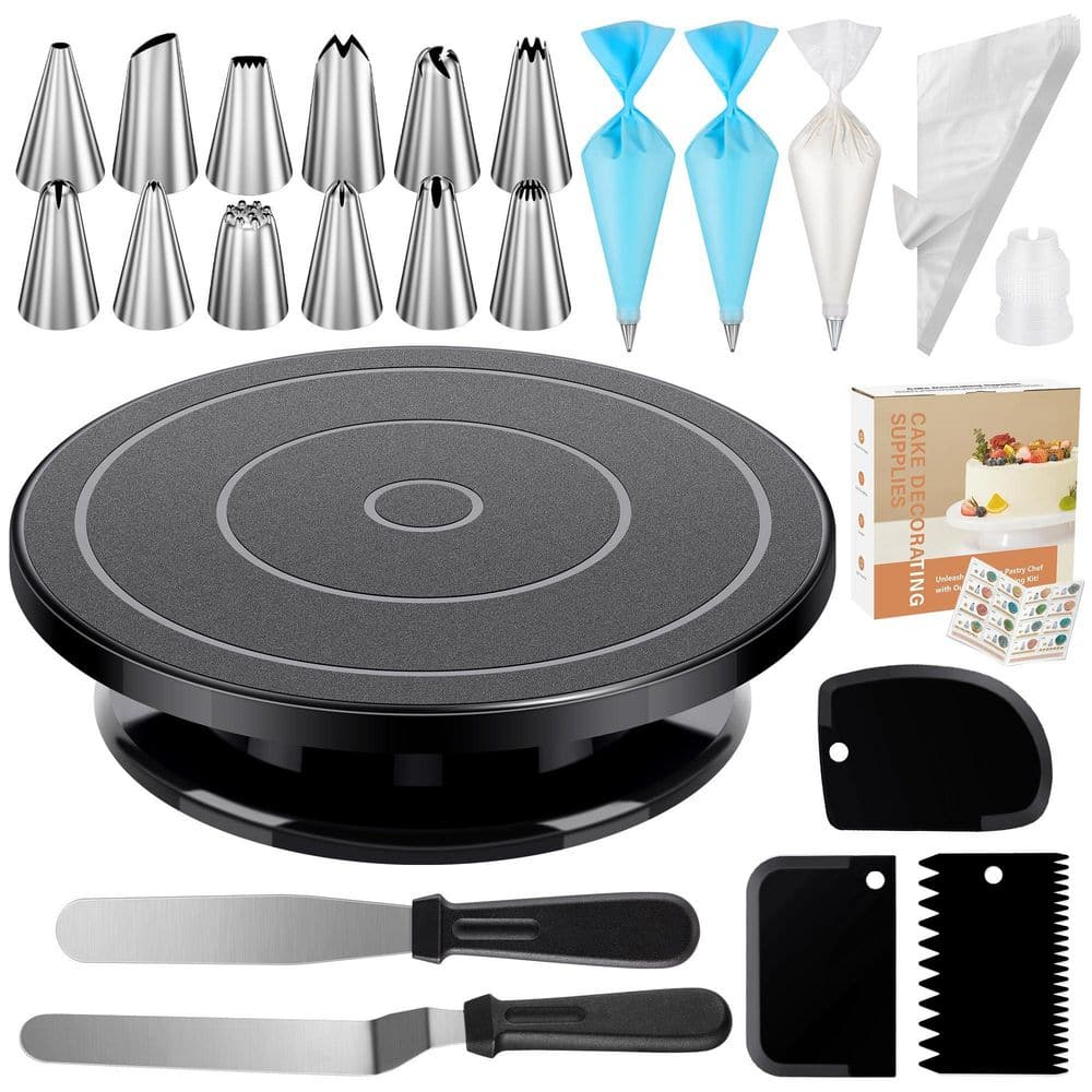 Wudkey 71-Piece Professional Cake Decorating Kit for Beginners and